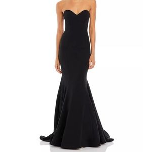 ✨Elegant Black Tie Fishtail Dress✨